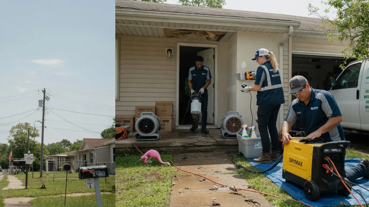 Storm Damage Water Removal in Webster, WI near me